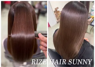 カラー RIZE HAIR SUNNY 竹ノ塚店のヘアスタイル