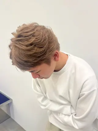 メンズ 🌺名古屋ハイトーン デザインSOLA🌺のヘアスタイル