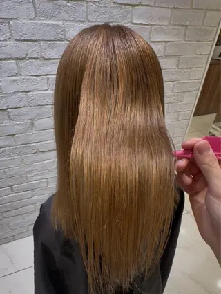 ロング カラー 菅野翔汰/髪質改善 カラー/ブリーチのヘアスタイル