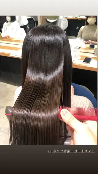 ロング 渋谷🌈ミニモ限定 料金！！のヘアスタイル