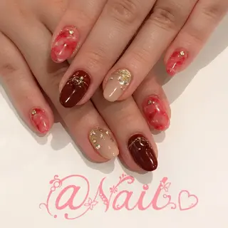 ネイル 小尾 栞のネイルデザイン