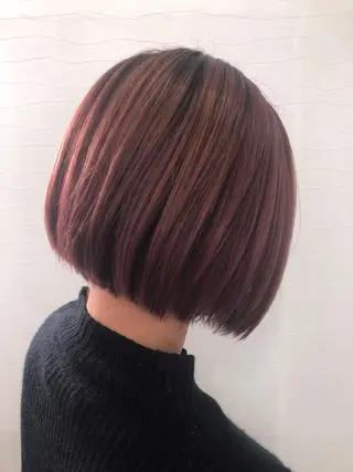 ショート カラー Mintleaf 💛MAYUKOのヘアスタイル
