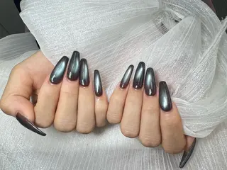 ロング 宮崎 もものネイルデザイン