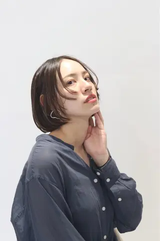 ショート 💡曲がるストレート /レイヤー松本隼人のヘアスタイル