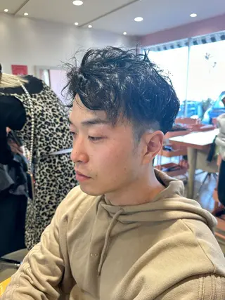 パーマ メンズ 💈豊橋メンズ専門 NO.1刑部七海💈のヘアスタイル