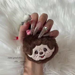 ネイル 𝚊𝚢𝚊𝚗𝚊 .のネイルデザイン