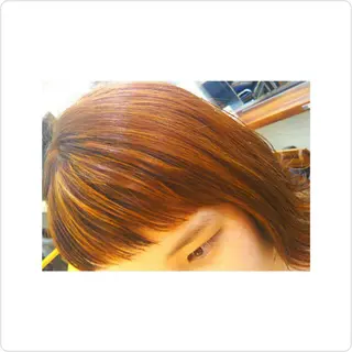 カラー ミディアム feel所属・Ogawa maiのヘアスタイル