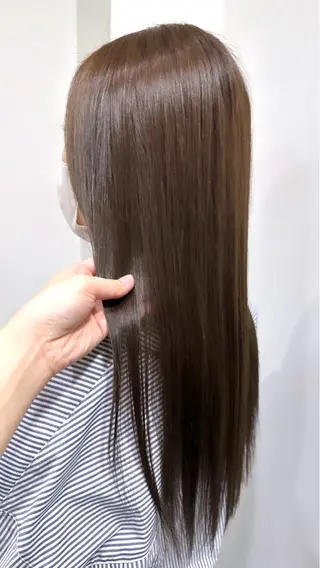 カラー noa / 郡山ボブ ×透明感カラーのヘアスタイル