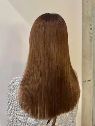 カラー 🪞きら艶ロング カラー🩶 azuのヘアスタイル