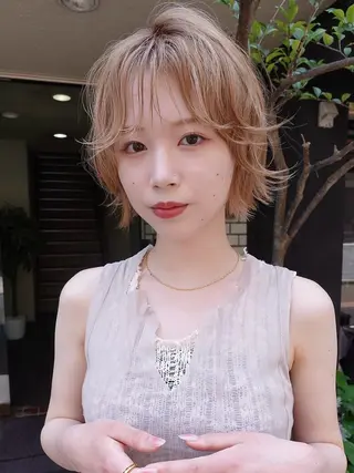 ショート レイヤーカット🫧 木村陽輝のヘアスタイル