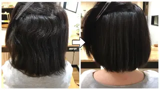 ミディアム 渡邉 佑典のヘアスタイル