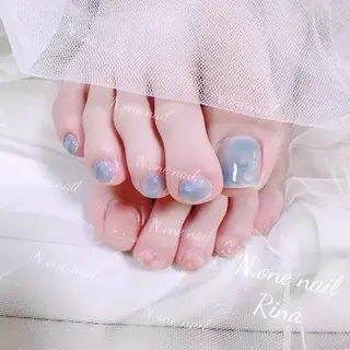 ネイル 長いだし/スカルプ/ パラシェルN.oneのネイルデザイン