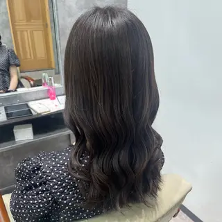 ロング 勝 瑞貴のヘアスタイル