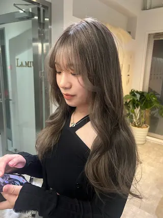 ロング Miku 🇺🇸のヘアスタイル