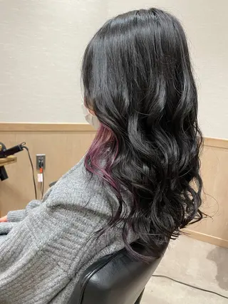 ロング カラー 髪の家 tikiのヘアスタイル
