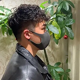 パーマ メンズ メンズパーマ&メンズ 縮毛矯正/平野/渋谷のヘアスタイル
