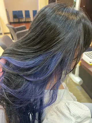 カラー ハイトーン/パーマ 特化平田のヘアスタイル