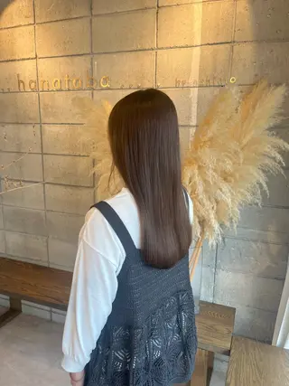 セミロング カラー 椙山 沙南子のヘアスタイル