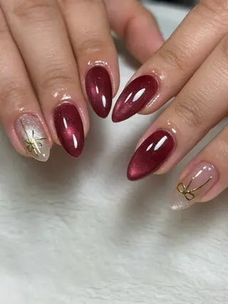 ネイル dimples yuki🎀 ꒷꒦♡のネイルデザイン