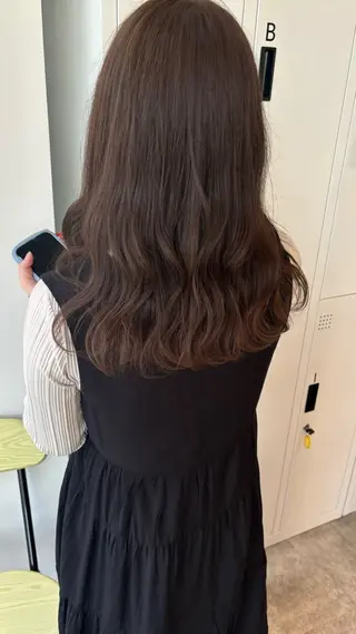 セミロング カラー non. ダブルカラー🎀🤍のヘアスタイル
