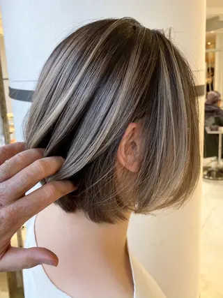 ショート カラー welring hair salonのヘアスタイル