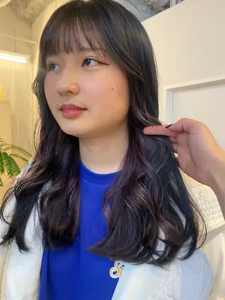 ロング カラー ichika/福岡 /透明感カラー🤎のヘアスタイル