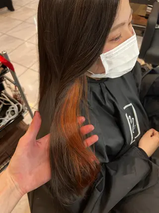 カラー SALOWIN栄 高須大貴のヘアスタイル