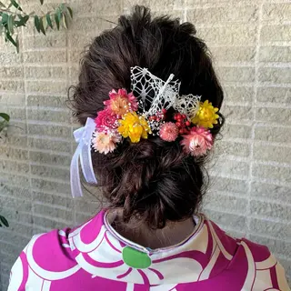 山口 莉奈のヘアスタイル