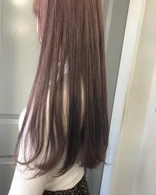 ロング カラー Pia ツボイ ケイタのヘアスタイル