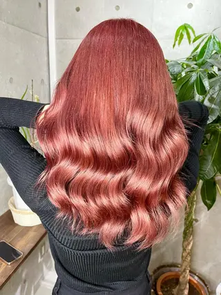 カラー かずくん🦩名古屋 ハイトーン/レイヤーのヘアスタイル
