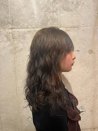 ロング パーマ «料金🆓カット モデル»キリ🌿のヘアスタイル