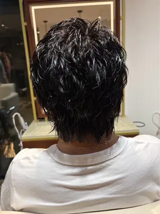 ショート カラー 山本 瑠虎のヘアスタイル