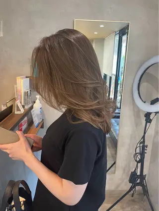 カラー RIENSリエンス / ゆき 🎀のヘアスタイル