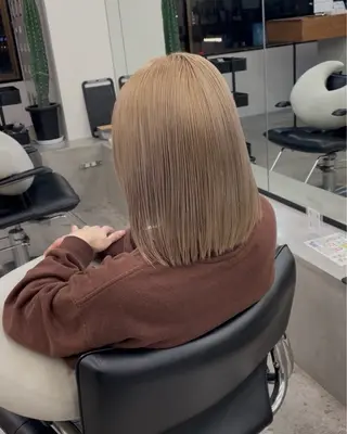 ミディアム カラー エクステ/大人可愛い カラー🩷RINAのヘアスタイル