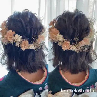 ヘアアレンジ eyelash ufuのマツエク・マツパデザイン