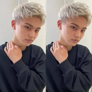 カラー メンズ メンズスタイリスト/ 髪質改善/居場のヘアスタイル