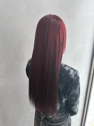 ロング Mao 🎀bob Oliveカラー🌿のヘアスタイル
