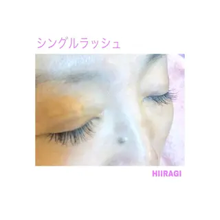 マツエク・マツパ 美容室 HIIRAGIのマツエク・マツパデザイン
