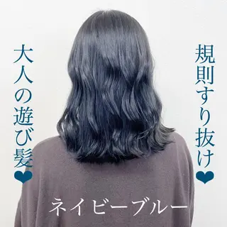 ミディアム カラー パーマ 【赤み消しカラー】 中野浩太のヘアスタイル