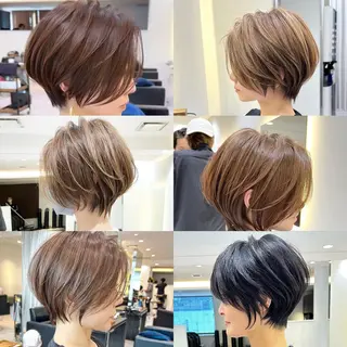 ショート 大人ショート特化/ カットモデル/表参道のヘアスタイル