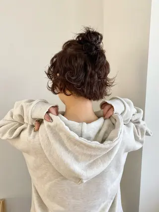 ショート カラー ヘアアレンジ ひなの .のその他イメージ