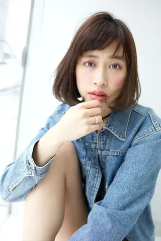 ミディアム カラー 内藤 達也のヘアスタイル