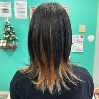 カラー 三原 友美のヘアスタイル