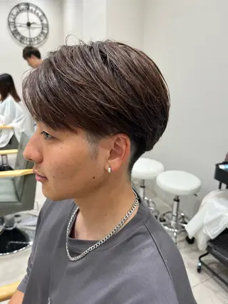 メンズ 💜N°大分💜 三浦のヘアスタイル