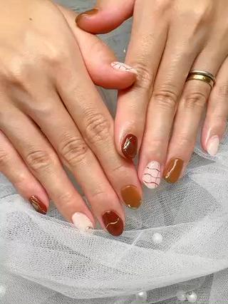 ネイル PLUM  BELL 横浜自宅ネイルのネイルデザイン