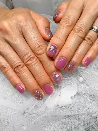 ネイル PLUM  BELL 横浜自宅ネイルのネイルデザイン