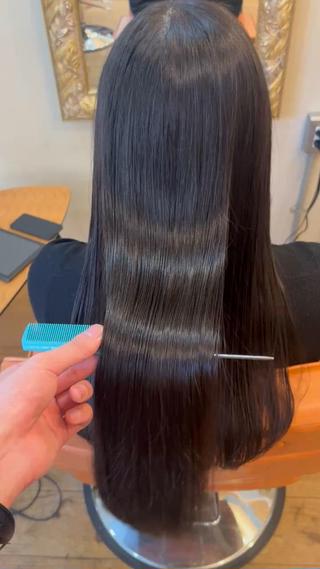 ロング ⚪️髪質改善 縮毛 店長 コウ⚪️のヘアスタイル