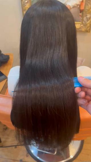 ロング ⚪️髪質改善 縮毛 店長 コウ⚪️のヘアスタイル