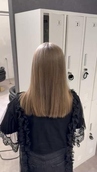 ロング 【艶カラー⠀】坂東 要のヘアスタイル