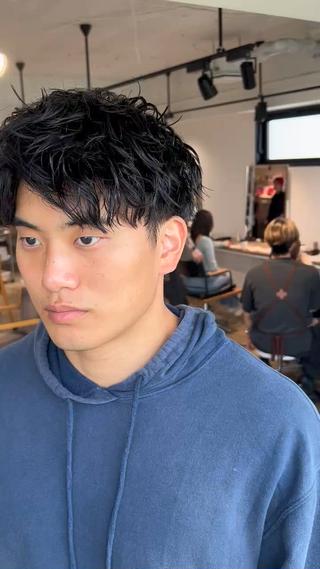 #メンズヘア#ダウンパーマ#カルマパーマ#シャドウパーマ#韓国ヘア#中華ヘア#センターパート#マッシュ#ウルフ#ハンサムショート#ツイストスパイラルパーマ#スパイラルパーマ#ニュアンスパーマ#ステムパーマ